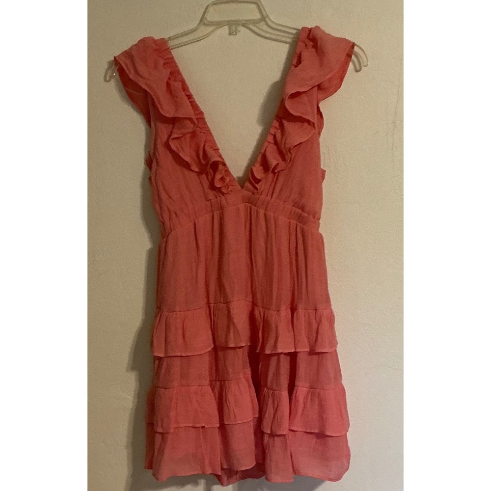 Hyfive Ruffle Tiered Mini Dress